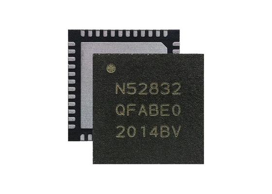 NRF52832-QFAB-R Çok Yönlü BT 5.3 SoC NRF52832 BT Düşük Enerji QFN48