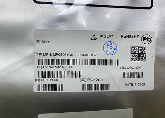 MPQ5031 Otomobil Yongaları MPQ5031GRE-0013-AEC1-Z USB Güç Dağıtım Denetleyicisi QFN20