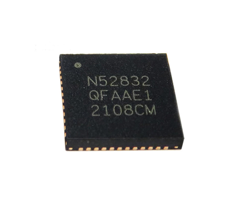 Çip Üzerinde Çok Protokollü RF Sistemi NRF52832-QFAA-R NRF52832 BT Smart 2.4GHz SoC