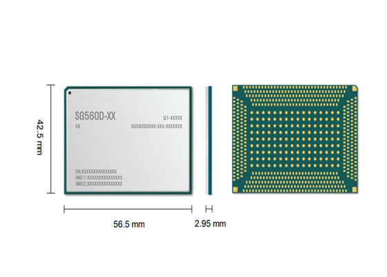 5G NR Akıllı Modül SG560D LTE Cat 18 Akıllı Modül Wi-Fi 6E ve BT İşlevini Destekler