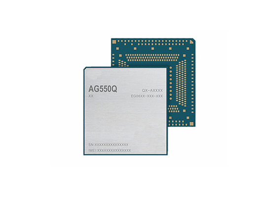 IATF 16949 5G Modülü AG550Q 5G NR Alt 6GHz Modülü, 5G NR Bağımsız Modlarını Destekler