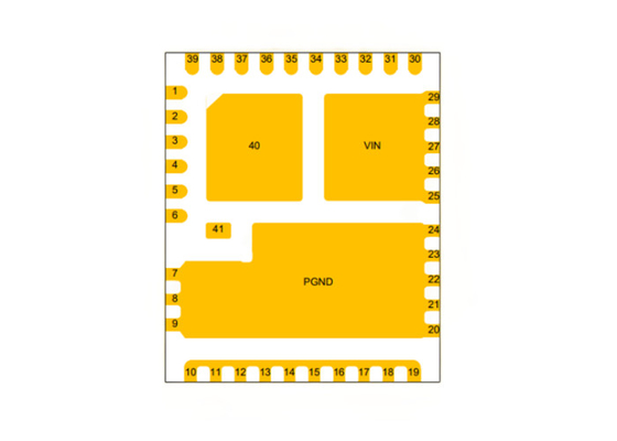 5.5V 60A Senkron Buck Dönüştürücü IC 1.25MHz CSD95481RWJ Yüksek Akım