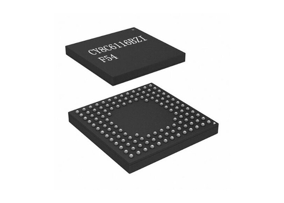 IC MCU CY8C6116BZI-F54 Tek Çekirdekli Mikrodenetleyiciler IC VFBGA124 Yüzey Montajlı 50MHz