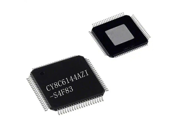 32Bit MCU CY8C6144AZI-S4F83 256KB Gömülü FLASH - Pakette Mikrodenetleyiciler 80-TQFP