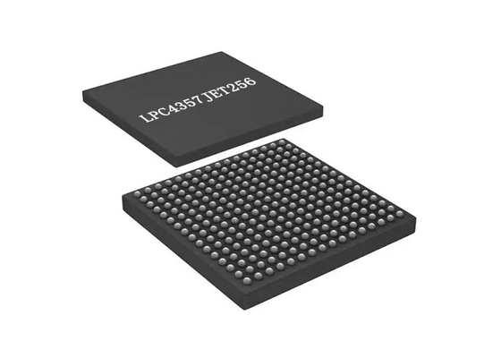 256-LBGA Paketi LPC4357JET256 32-Bit ARM Cortex-M4 MCU Mikrodenetleyici IC