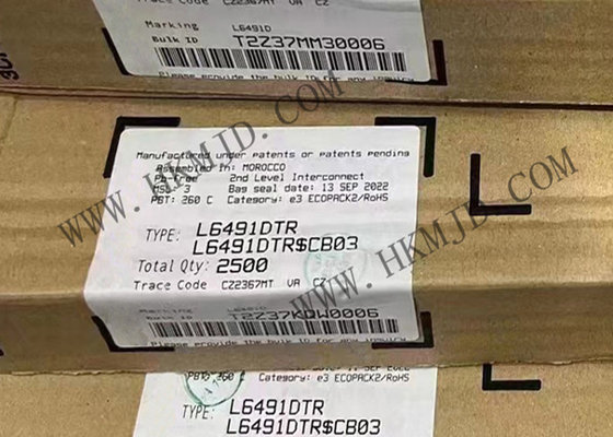 Güç Yönetimi IC L6491DTR Yarım Köprü Düşük Taraf 4A Kapı Sürücüsü IC SOIC14