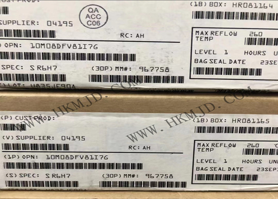 81-UFBGA Paket Entegre Devre Yongası 10M08DFV81I7G Programlanabilir Mantık IC