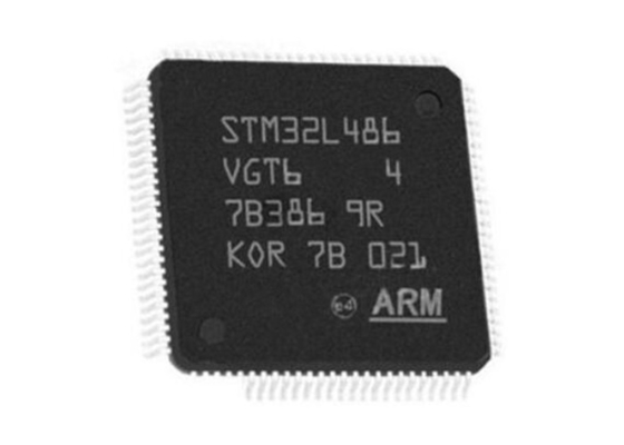 80MHz Düşük Güç STM32L486VGT6 Arm Cortex M4 Mikrodenetleyiciler Çip 100LQFP