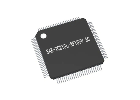 32-Bit Tek Çipli Mikrodenetleyici IC SAK-TC213L-8F133F AC 100-TQFP Görünür Ped