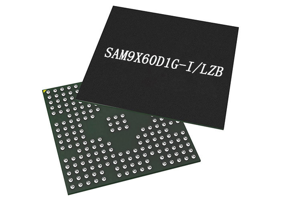 Mikrodenetleyici MCU SAM9X60D1G-I/LZB 1 Gbit 600MHz Mikroprosesör IC