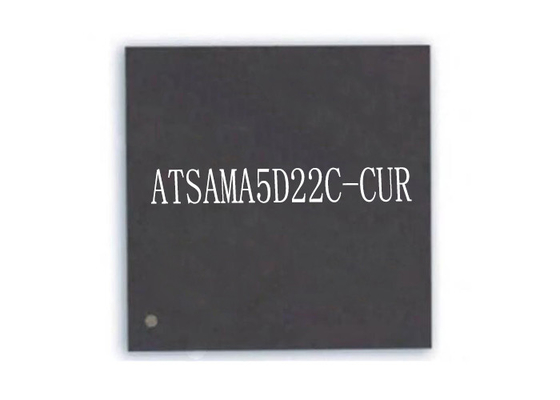500MHz ATSAMA5D22C-CUR Mikro denetleyici MCU TFBGA196 Grafik arayüzü devresi çipi
