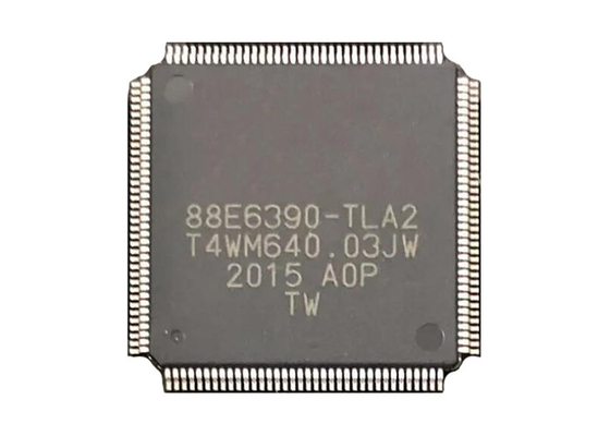 Entegre Devre Yongası 88E6390-A0-TLA2C000 Gigabit Ethernet Alıcı-verici IC TQFP144