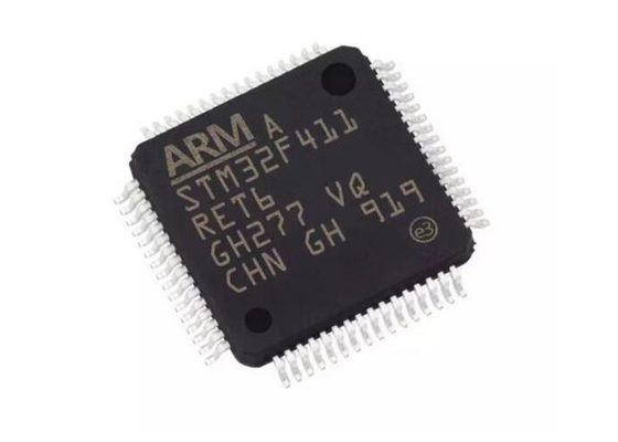 Yüksek Performanslı STM32F411RET6 Mikrodenetleyici Yongası LQFP64 Arm Cortex M4 Çekirdek 100MHz