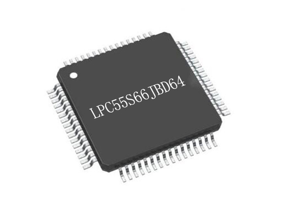 Entegre Devre Yongası LPC55S66JBD64 Tek Çekirdekli Mikrodenetleyici IC 150MHz 64TQFP