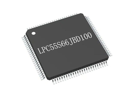 Tek Çekirdekli LPC55S66JBD100 Mikrodenetleyiciler IC 100LQFP Entegre Devre Bileşenleri