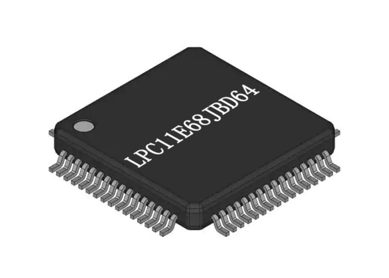 Elektronik Entegre Devreler Tek Çekirdekli 50MHz 256KB LPC11E68JBD64 Mikrodenetleyici IC
