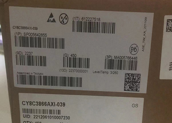 Entegre Devre Yongası 8-Bit 67MHz 64KB CY8C3866AXI-039 Mikrodenetleyici IC 100-TQFP