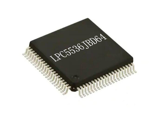64TQFP LPC5536JBD64 Entegre Devre Çipi 150MHz 256KB Flaş Mikrodenetleyici Çipi