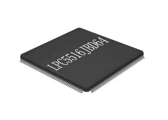 Tek Çekirdekli LPC5516JBD64 Tümleşik Devre Yongası 64HTQFP Mikrodenetleyici IC 150MHz