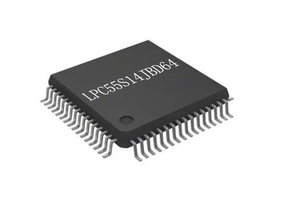 Yüksek Verimli LPC55S14JBD64 Arm Cortex M33 Mikrodenetleyici IC HTQFP64 IC Chip