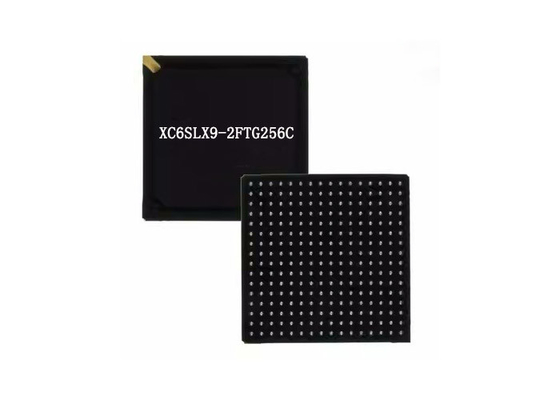 Sahada Programlanabilir Kapı Dizisi XC6SLX9-2FTG256C 1080MHz Yüksek Performans Flip-Chip