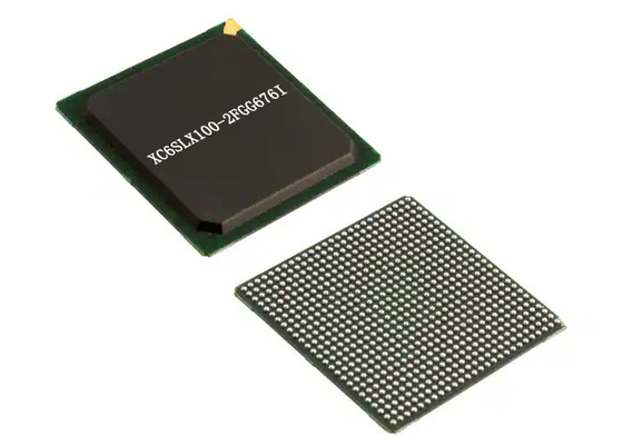 Tümleşik IC Gömülü FPGA'lar XC6SLX100-2FGG676I 676-BGA Programlanabilir Mantık IC'si