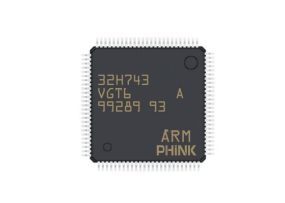 Tek Çekirdekli 32 Bit MCU STM32H743VGT6 Arm Cortex M7 MCU Flash 1MB RAM
