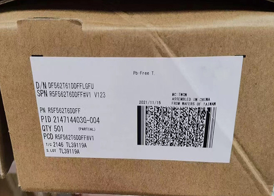 IC Chip R5F562T6DDFF 32-Bit Tek Çekirdekli Mikrodenetleyici IC 100MHz 64KB Flaş