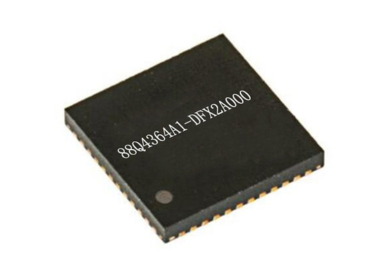 Ethernet IC 88Q4364A1-DFX2A000 Tek Çift Ethernet Fiziksel Katman Alıcı-Verici WQFN52