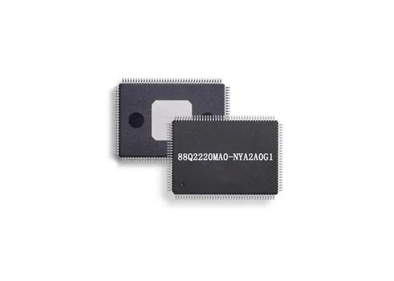 IC Çipi 88Q2220MA0-NYA2A0G1 Tek Çiftli Ethernet Fiziksel Katman Alıcı-Verici