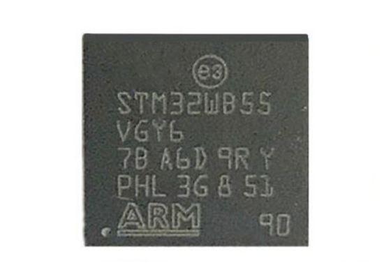 STM32WB55VGY6 Mikrodenetleyici MCU RF Alıcı-verici IC 100UFBGA Çift Çekirdekli 2 Mbps
