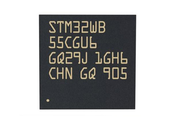 Mikrodenetleyici MCU STM32WB55CGU6 RF Alıcı-verici IC'leri 48UFQFN Arm Cortex M4 MCU