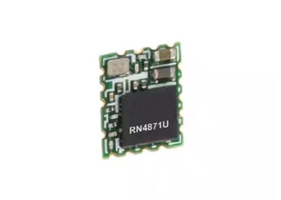 2.44GHz RN4871U-V/RM118 BT Modülü - 802.15.1 BT 4.2 BLE Modülü Korumasız 6x8mm