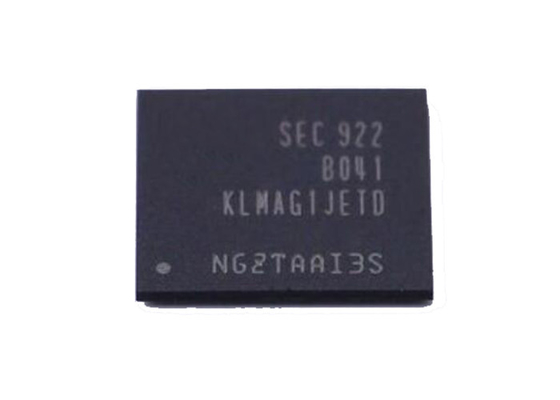 Gömülü Multimedya Kartı KLMAG1JETD-B041 16GB Flash Bellek IC BGA Entegre Devre Yongası