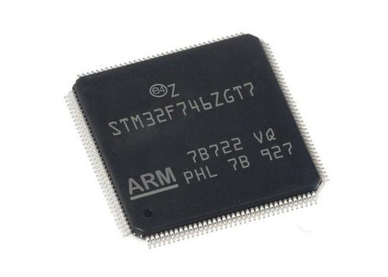 Mikrodenetleyiciler IC STM32F746ZGT7 Mikrodenetleyici MCU 144LQFP Yüksek Performanslı MCU'lar