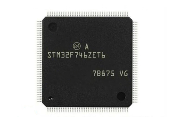 216MHz Mikrodenetleyici MCU STM32F746ZET6 Mikrodenetleyiciler Çip 144LQFP Kol Korteks MCU'lar