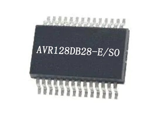 Düşük Güçlü Mikrodenetleyici MCU AVR128DB28-E/SO 8-Bit Çekirdek Mikrodenetleyiciler