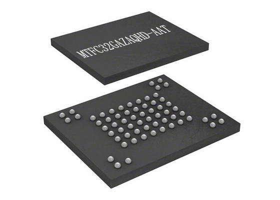 200MHz MTFC32GAZAQHD-AAT FLASH NAND Bellek Yongası 153VFBGA Tümleşik Devre Yongası