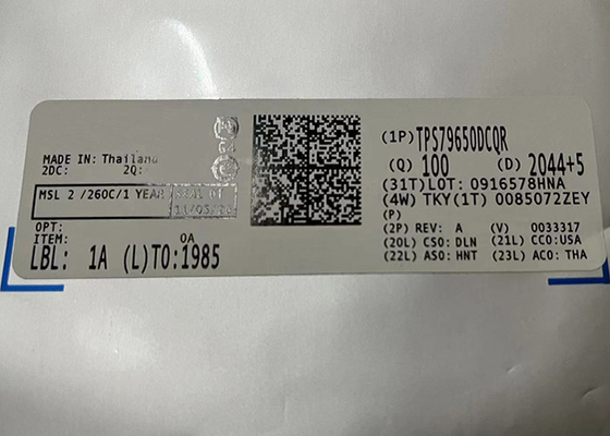 Entegre Devre Çipi TPS79650DCQR Düşük Bırakma Lineer Regülatörleri 1A Ultra Düşük Gürültü