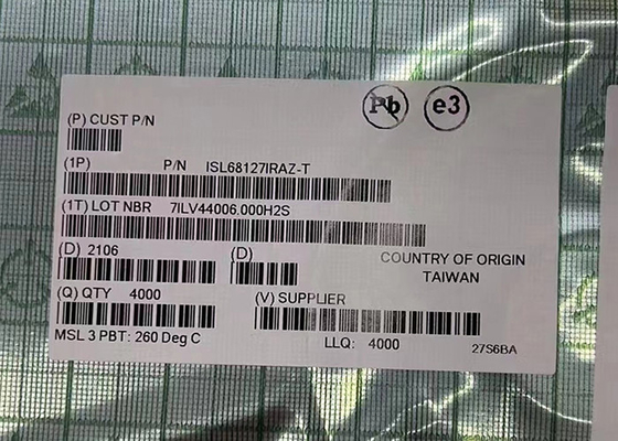 Entegre Devre Yongası ISL68127IRAZ PWM Denetleyici IC 48QFN Dijital Çift Çıkış