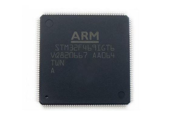 IC Chip 176LQFP STM32F469IGT6 Kol 32Bit Cortex-M4 CPU 180MHz Mikrodenetleyici MCU