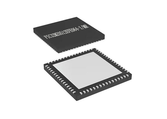 Mikrodenetleyici MCU PIC32MZ0512EFE064-I/MR 32Bit Tek Çekirdekli Mikrodenetleyici Yongası