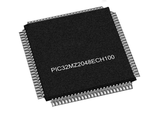 200MHz Mikrodenetleyici MCU PIC32MZ2048ECH100-I/PF 32Bit Mikrodenetleyici Çipi 100TQFP