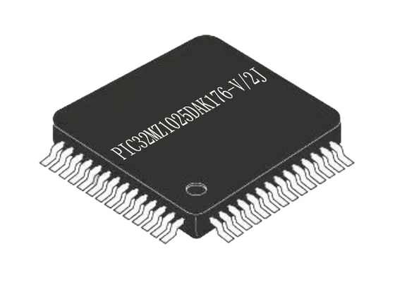 1MB Flaş Mikrodenetleyici IC PIC32MZ1025DAK176-V/2J Mikrodenetleyici MCU 176LQFP