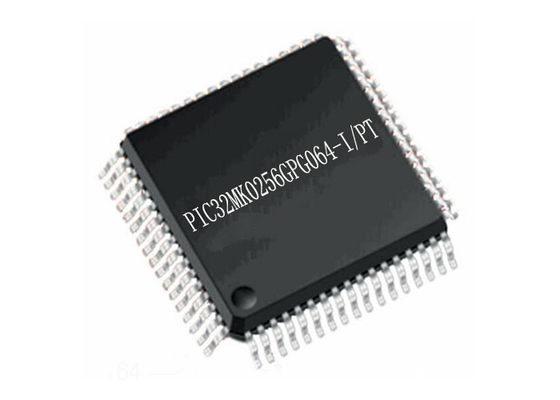 120MHz Mikrodenetleyici MCU PIC32MK0256GPG064-I/PT Mikrodenetleyici IC 64TQFP IC Chip