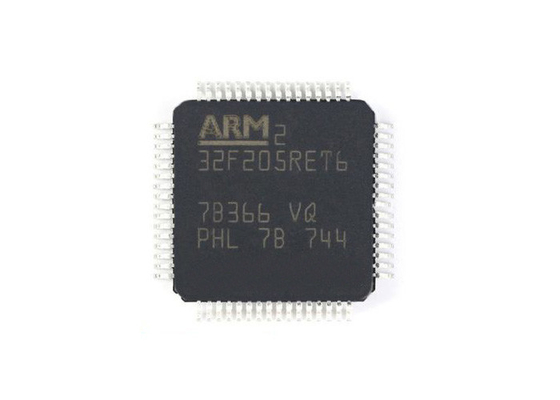 Mikrodenetleyici MCU IC STM32F205RET6 FLASH 64-LQFP Paketi Yüzey Montajı