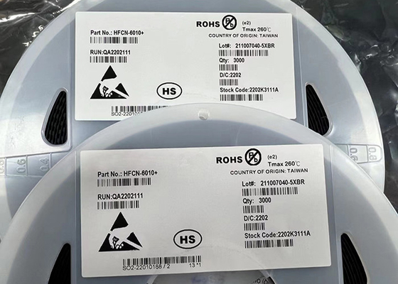 Entegre Devre Çipi HFCN-6010+ Merkez Yüksek Geçişli Seramik Filtre 6SMD 50Ohm