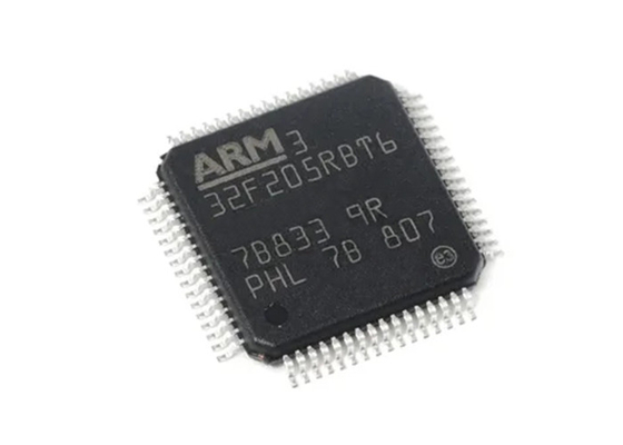 Mikrodenetleyici MCU STM32F205RBT6 64-LQFP Mikrodenetleyici IC Yüzey Montajı