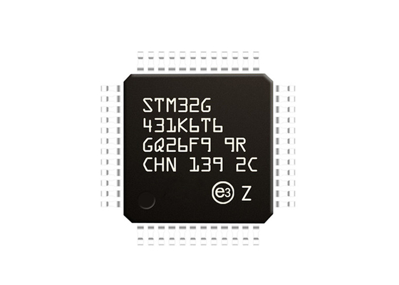32-LQFP STM32G431K6T6 ARM Cortex-M4 Ultra Düşük Güçlü MCU Mikrodenetleyici IC