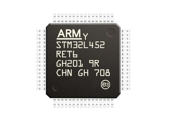 Mikrodenetleyici MCU STM32L452RET6 32Bit Mikrodenetleyici Çip LQFP64 Tek Çekirdekli